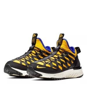 Nike Unisex ACG React Terra Gobe Sneaker Yellow Size Women's US 5/ Mens 3.5 $195